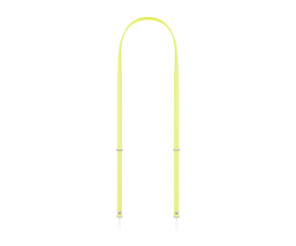Etui / obudowa na smartfona Apple Pasek na ramię neonowy żółty